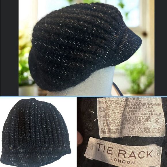 🔥 The Tie Rack London Wool Alpaca Beanie - Picture 1 of 10